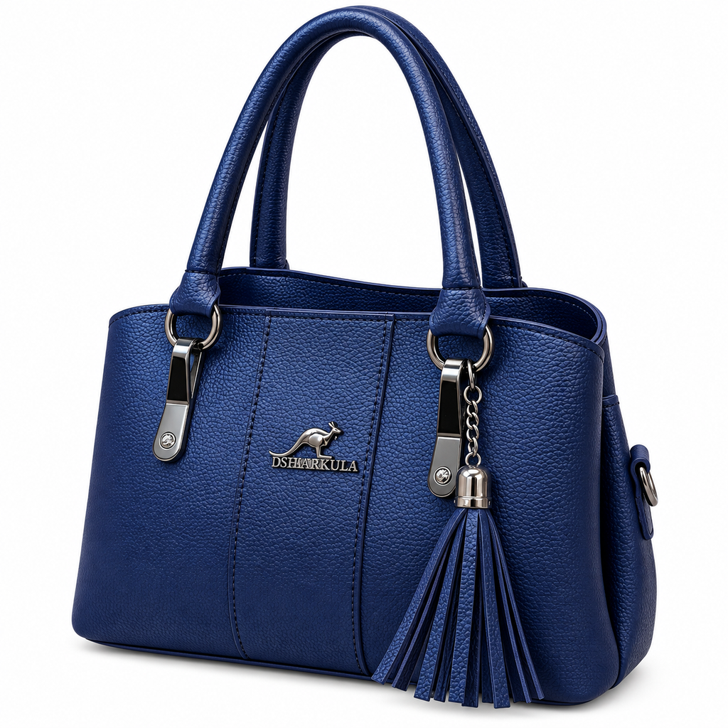 Tassel Detail Top Handle Handbag