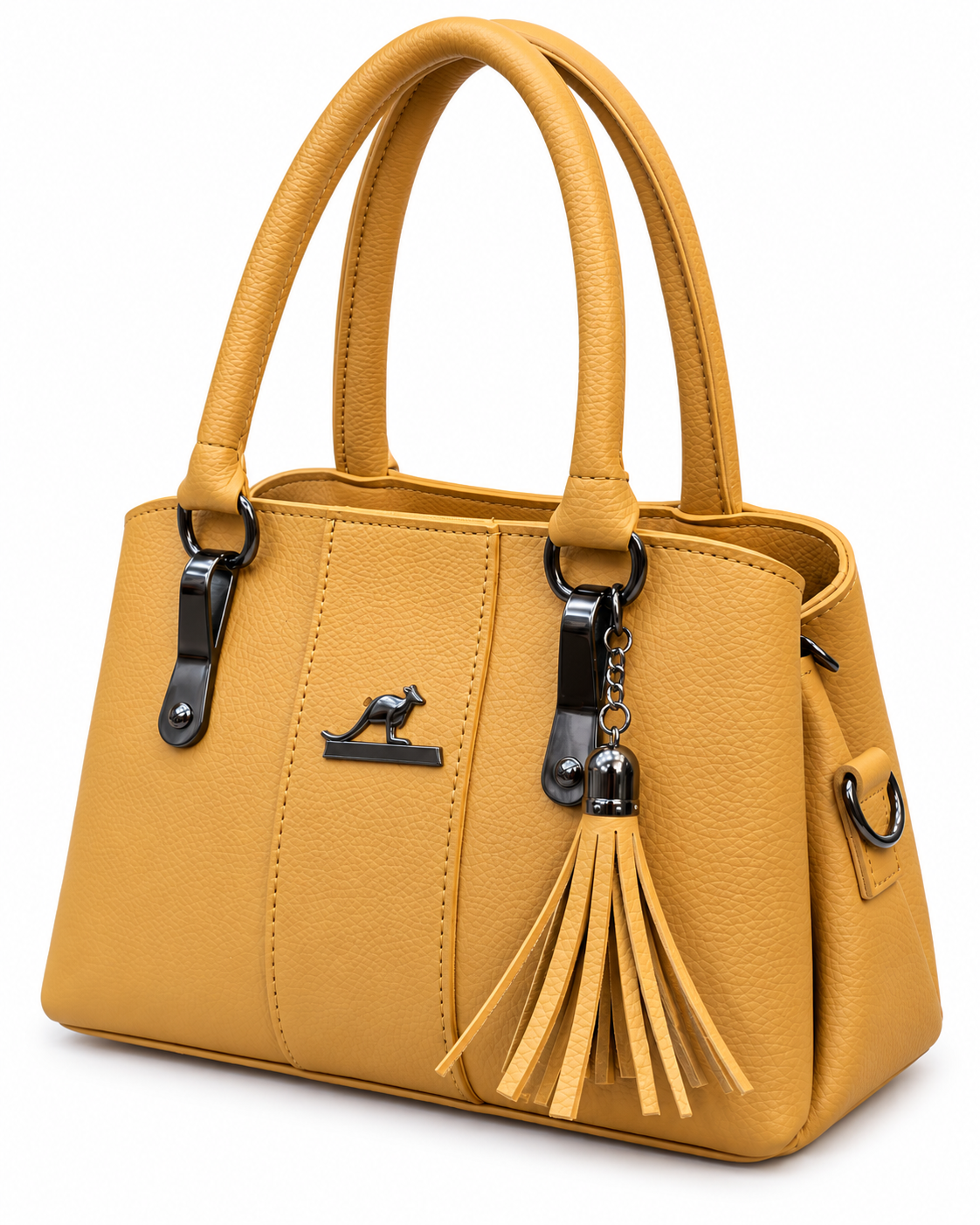 Tassel Detail Top Handle Handbag