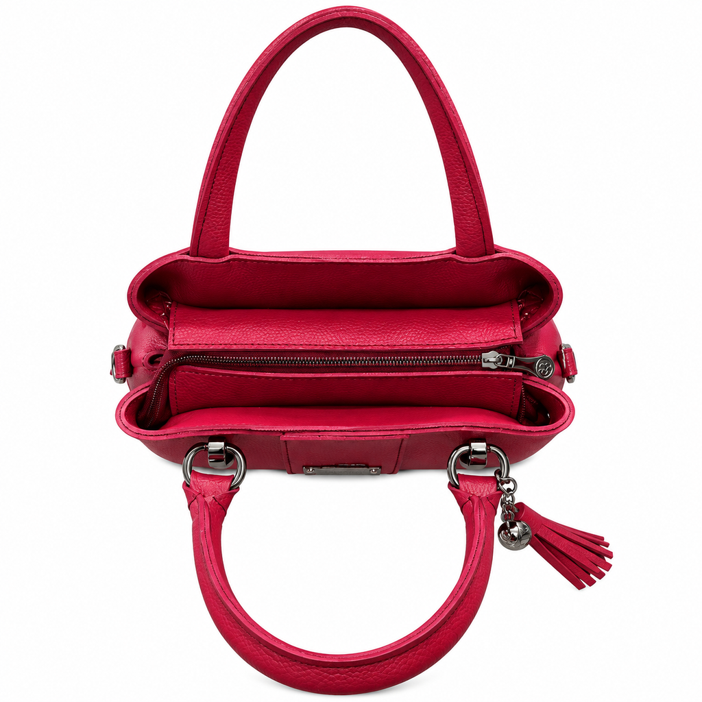 Tassel Detail Top Handle Handbag