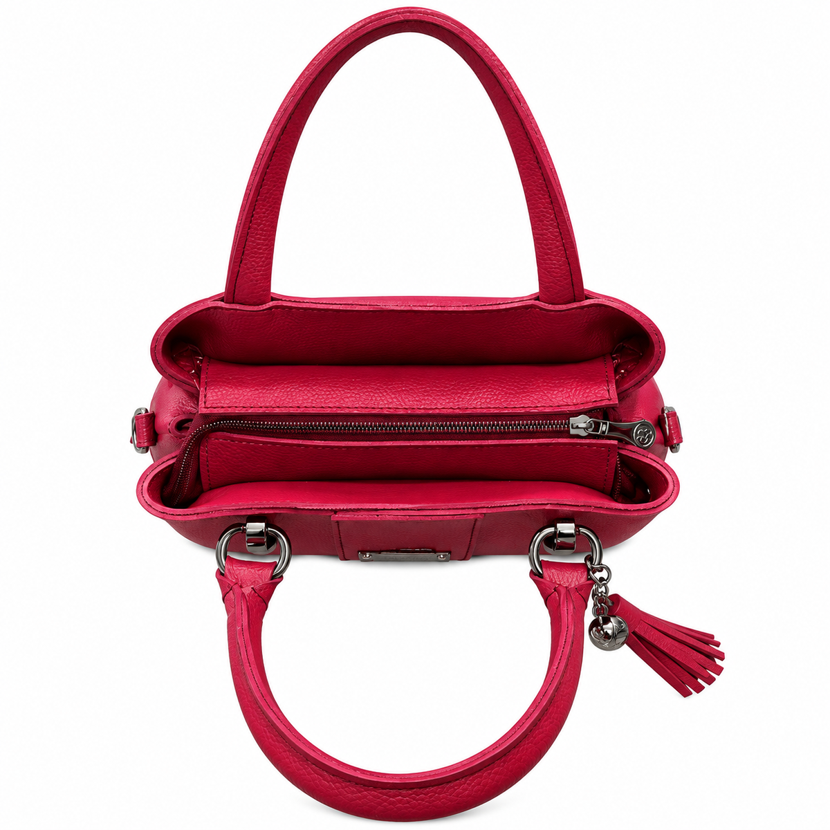 Tassel Detail Top Handle Handbag
