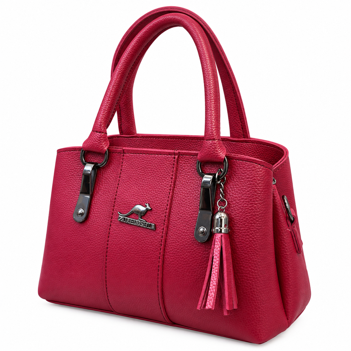 Tassel Detail Top Handle Handbag