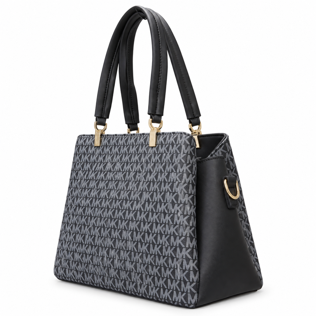 Classic MK Pattern Structured Handbag