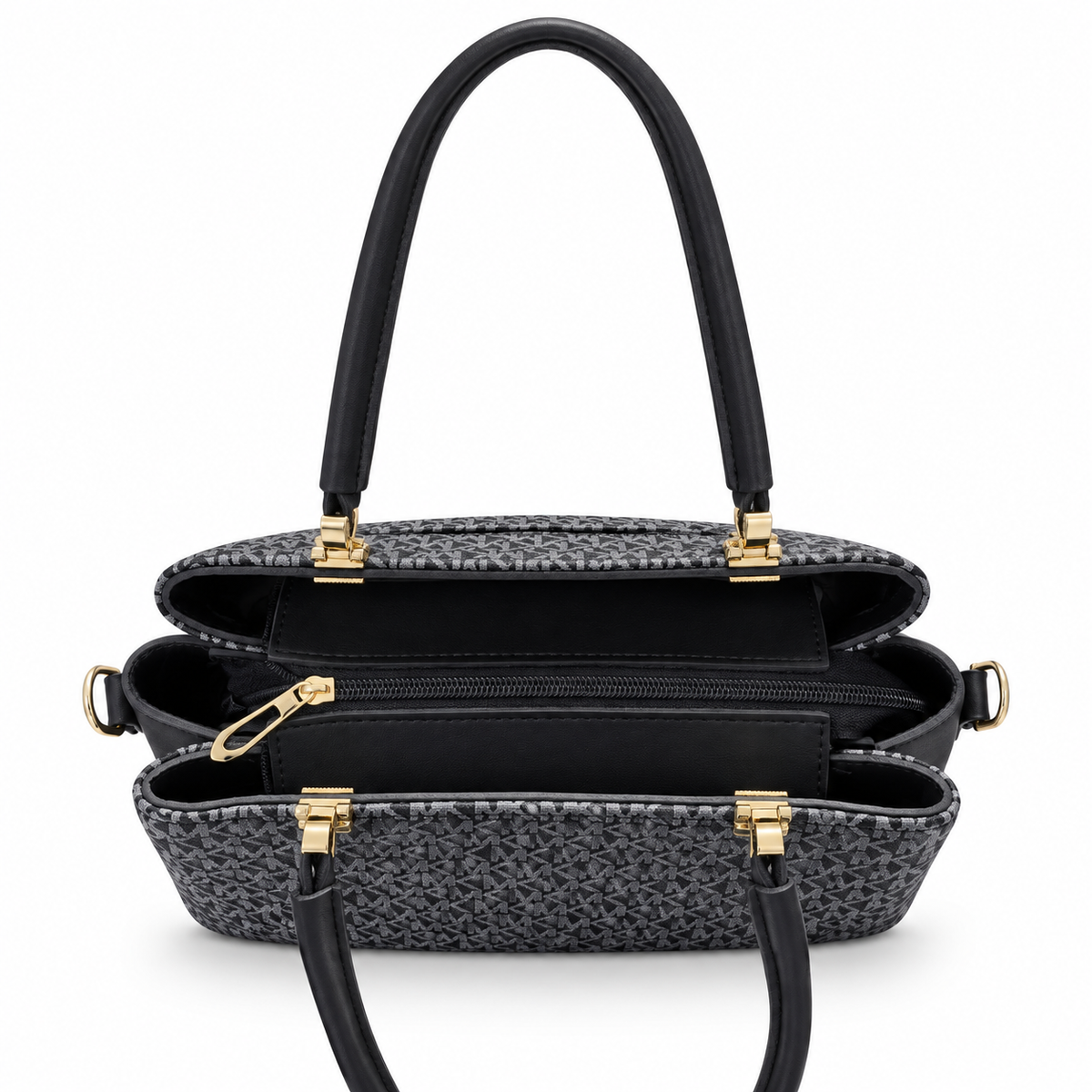 Classic MK Pattern Structured Handbag