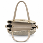 Classic MK Pattern Structured Handbag