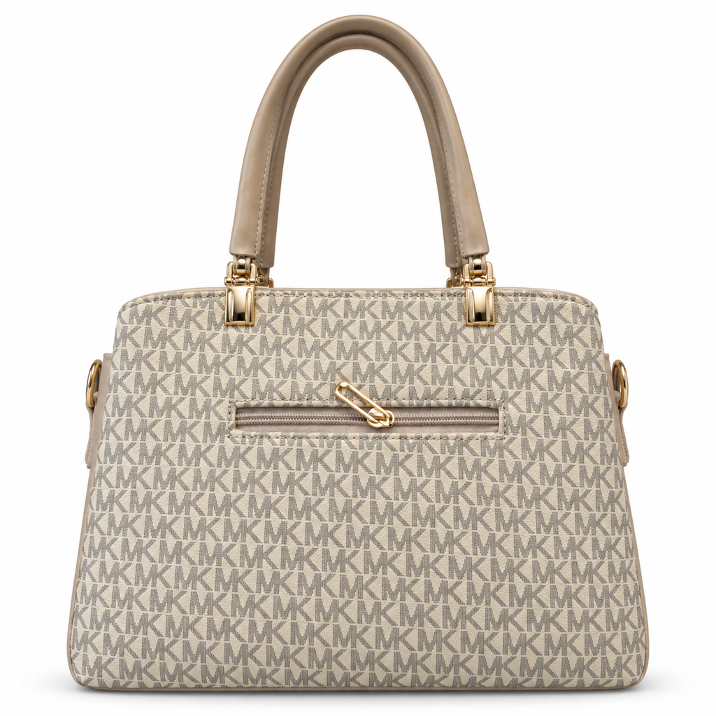 Classic MK Pattern Structured Handbag