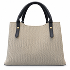 Textured Woven handBag with Shoulder Strap