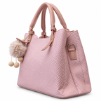 Textured Woven handBag with Shoulder Strap
