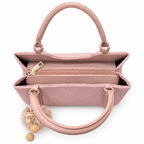Textured Woven handBag with Shoulder Strap