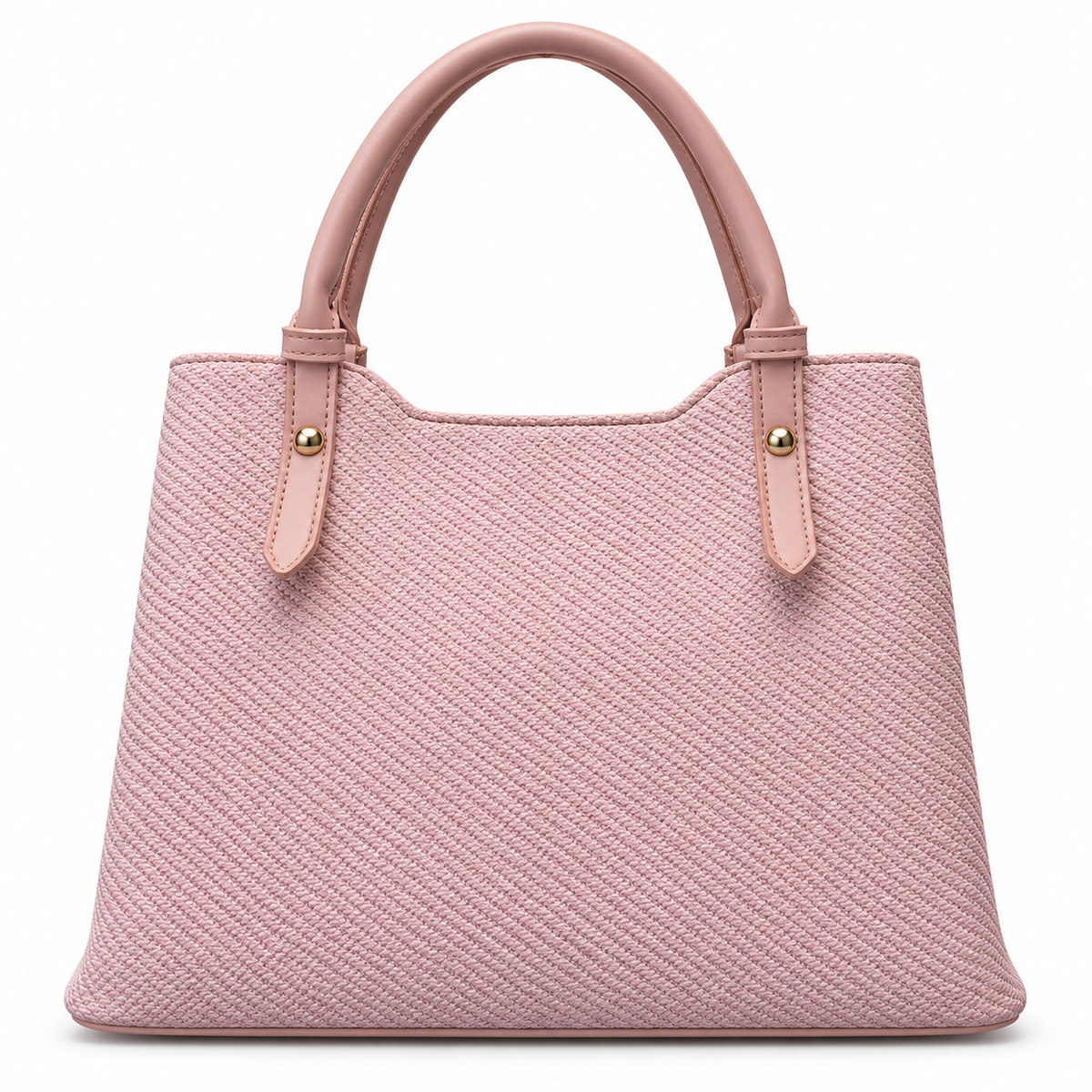 Textured Woven handBag with Shoulder Strap