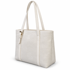 Geometric Patchwork Zip Tote Shoulder Bag