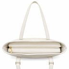Geometric Patchwork Zip Tote Shoulder Bag