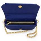 Bow Detail Pearl Chain Shoulder Bag