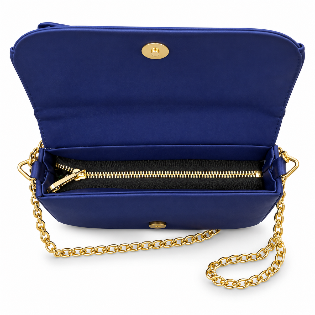 Bow Detail Pearl Chain Shoulder Bag