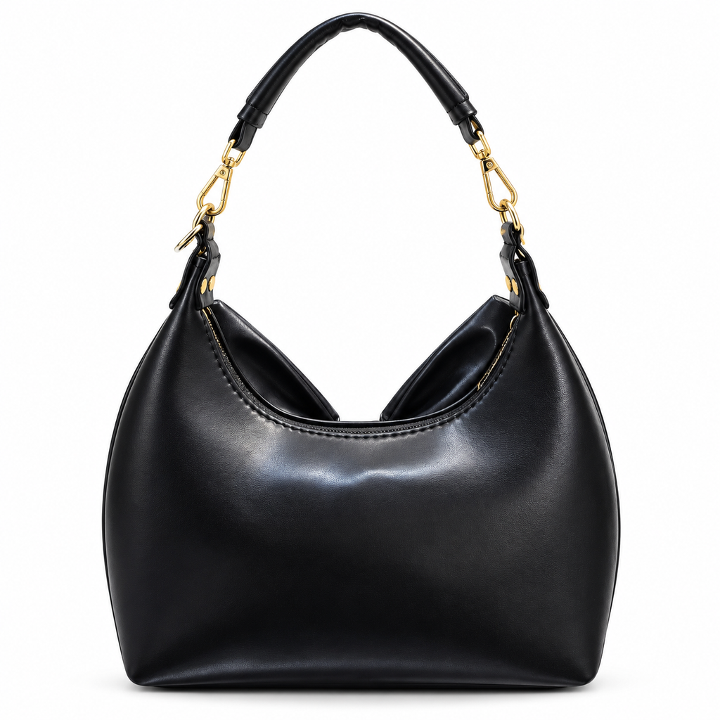 Bow Detail Hobo Shoulder Bag