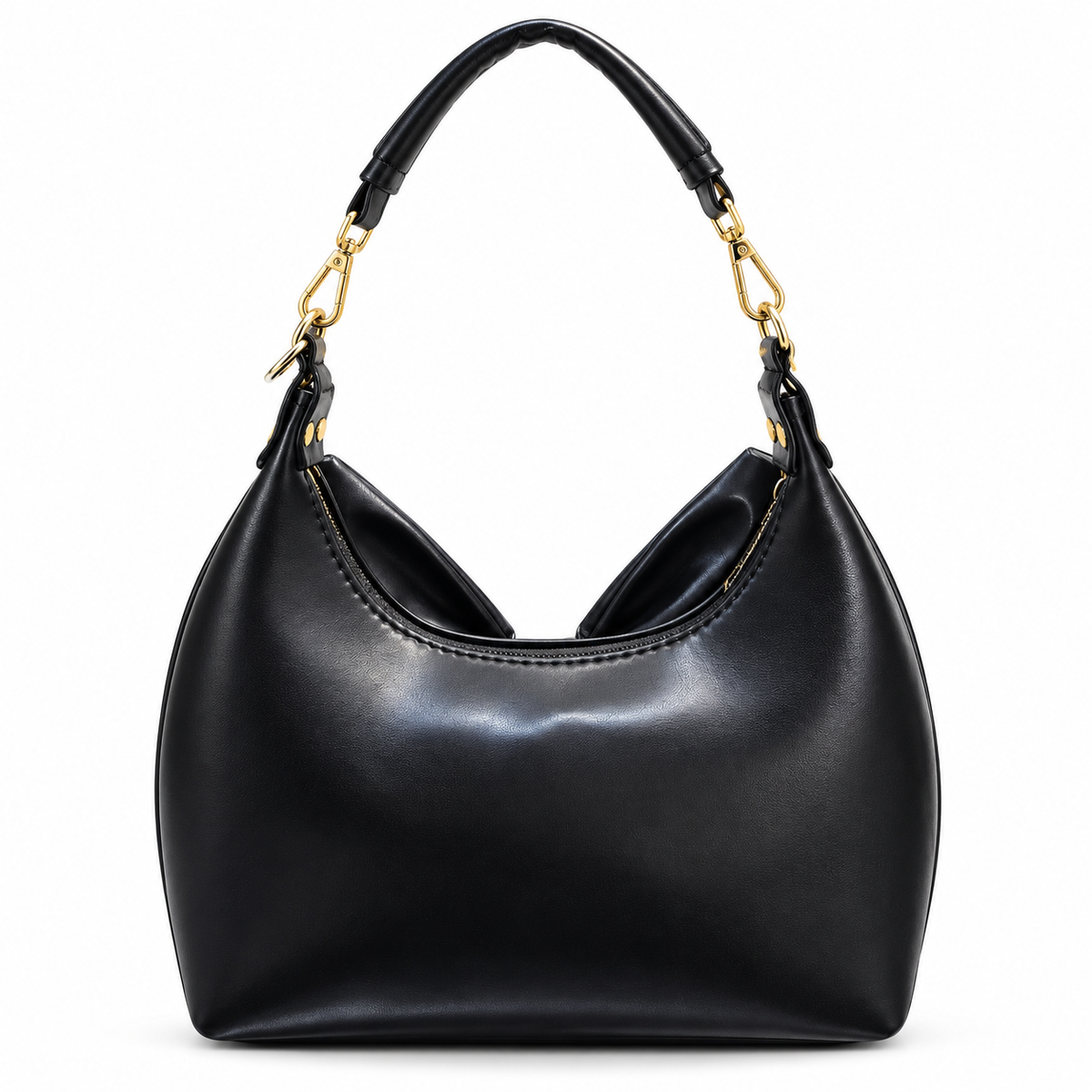 Bow Detail Hobo Shoulder Bag