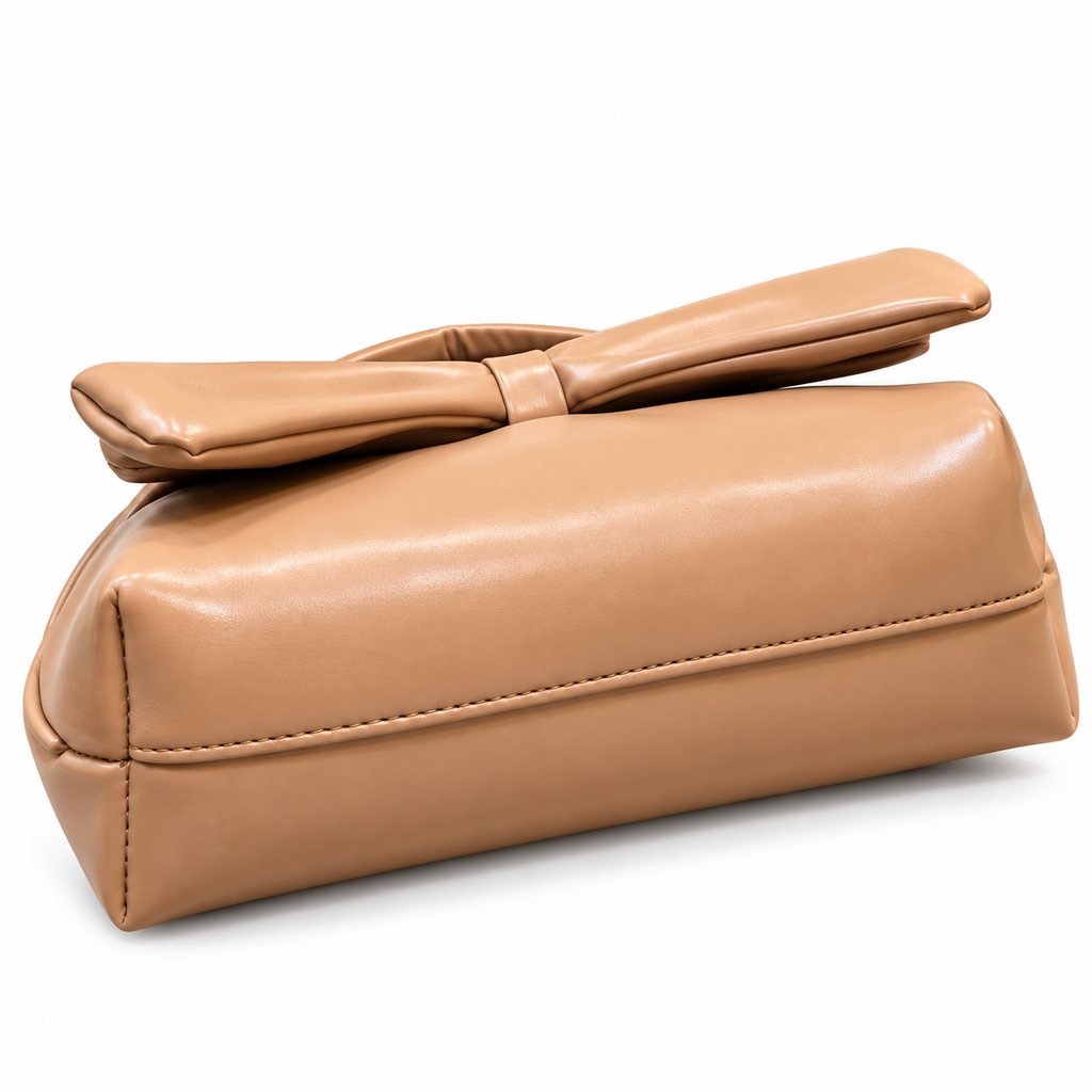 Bow Detail Hobo Shoulder Bag