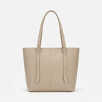 Minimalist Pebbled Shoulder Tote Bag