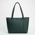 Minimalist Pebbled Shoulder Tote Bag