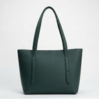Minimalist Pebbled Shoulder Tote Bag