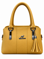Tassel Detail Top Handle Handbag