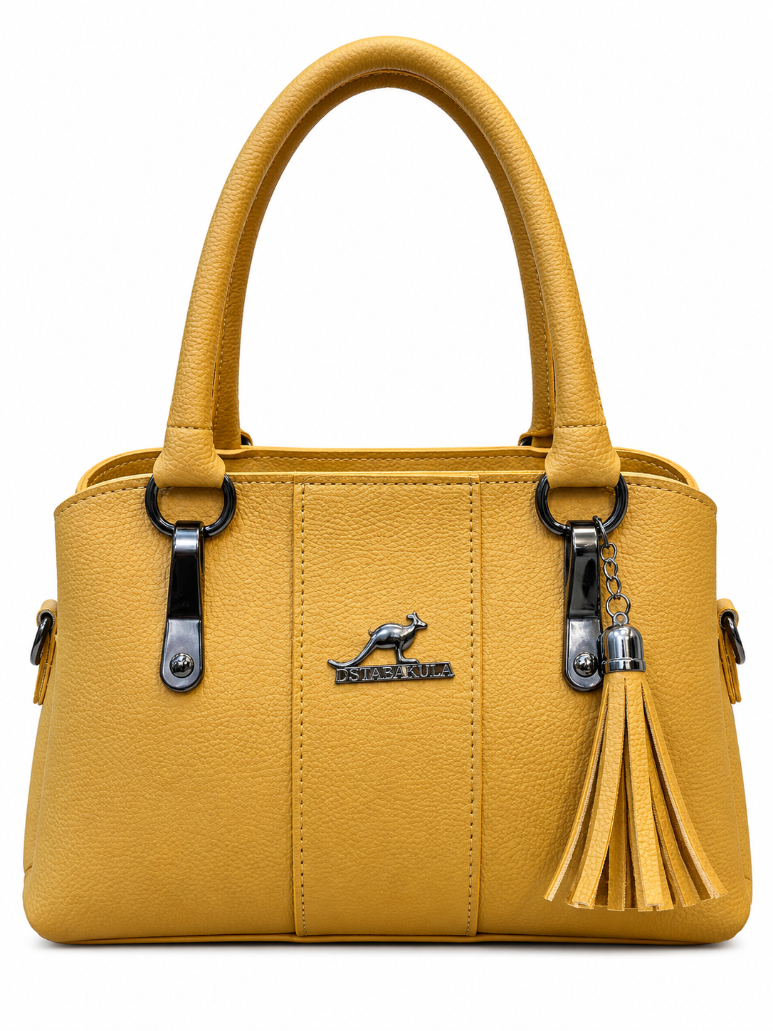 Tassel Detail Top Handle Handbag