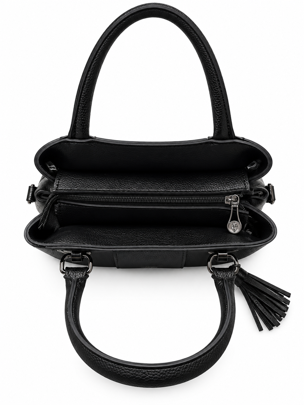 Tassel Detail Top Handle Handbag