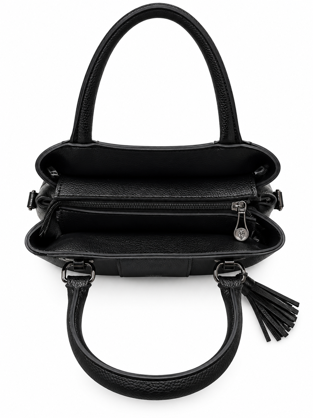 Tassel Detail Top Handle Handbag