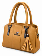 Tassel Detail Top Handle Handbag