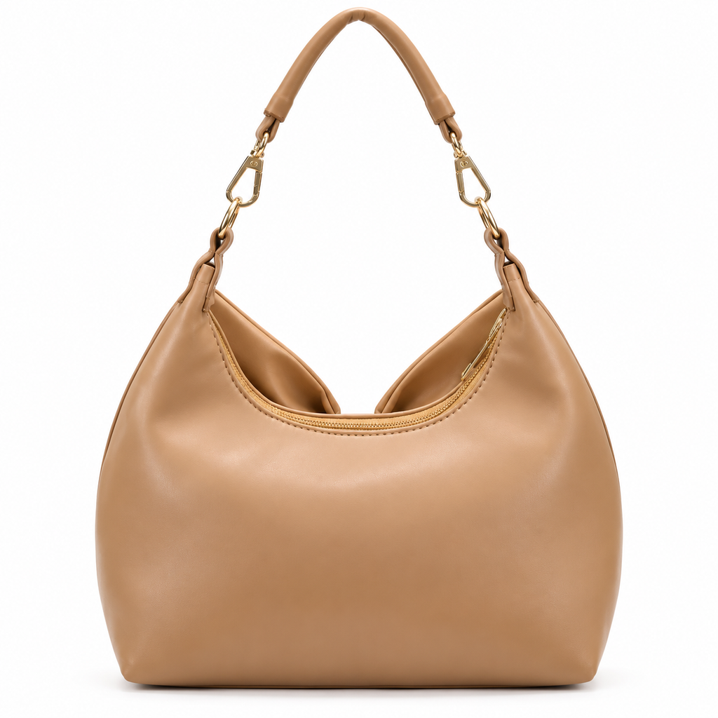 Bow Detail Hobo Shoulder Bag