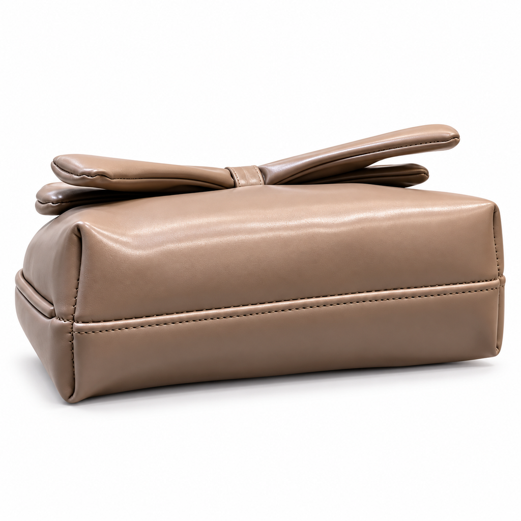 Bow Detail Hobo Shoulder Bag