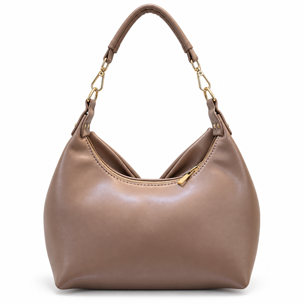Bow Detail Hobo Shoulder Bag