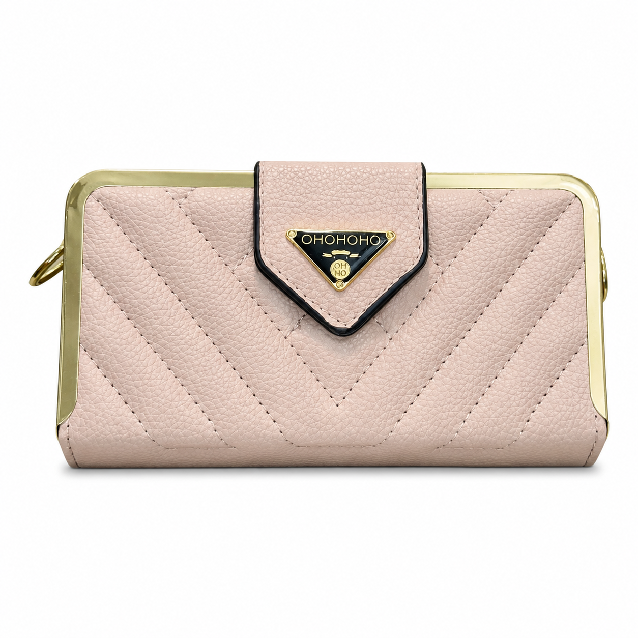 Quilted Frame Envelope Clutch