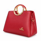 Ring-Handle Handbag