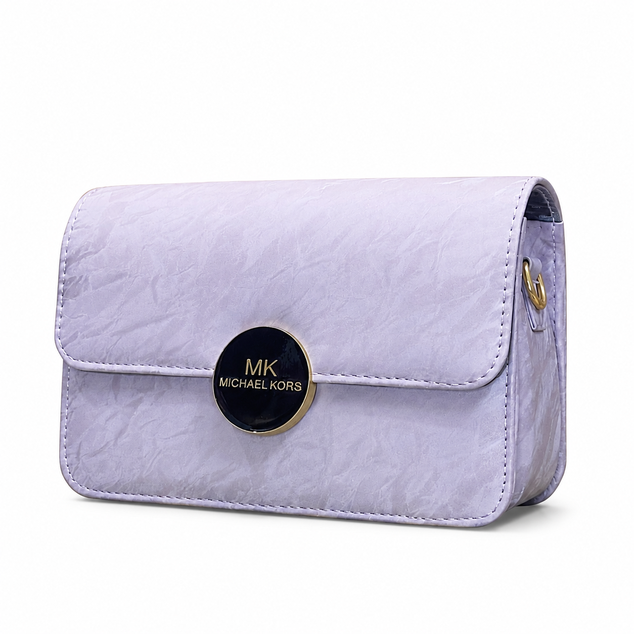 Marbled Flap Clutch Bag