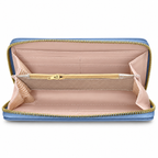Geometric Pattern Zipper Wallet