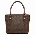 All-Over Patterned Structured Tote Bag MK
