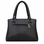 Top-Handle Handbag with Detachable Pouch