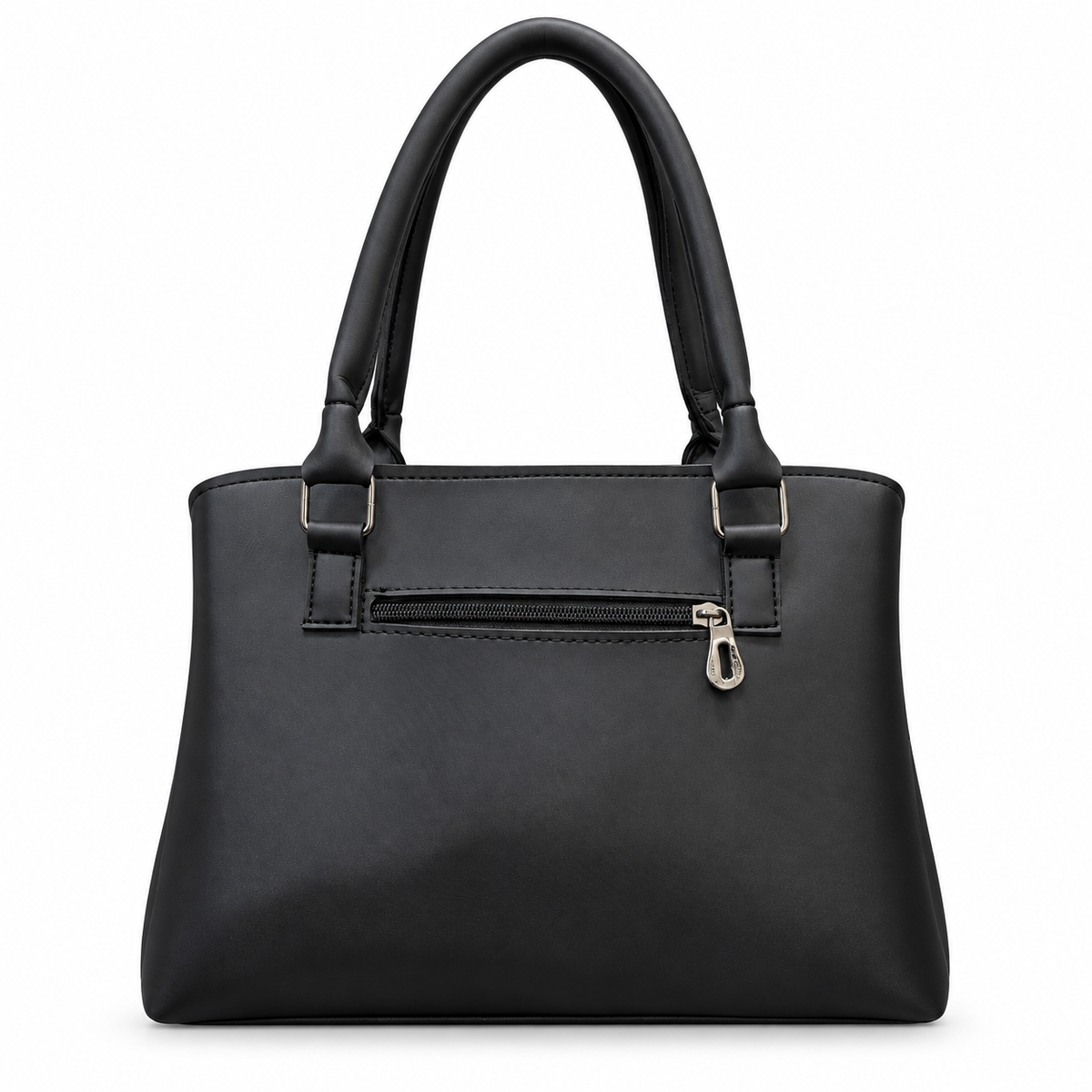 Top-Handle Handbag with Detachable Pouch