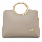 Ring-Handle Handbag