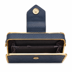 Quilted Frame Envelope Clutch