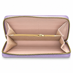 Geometric Pattern Zipper Wallet