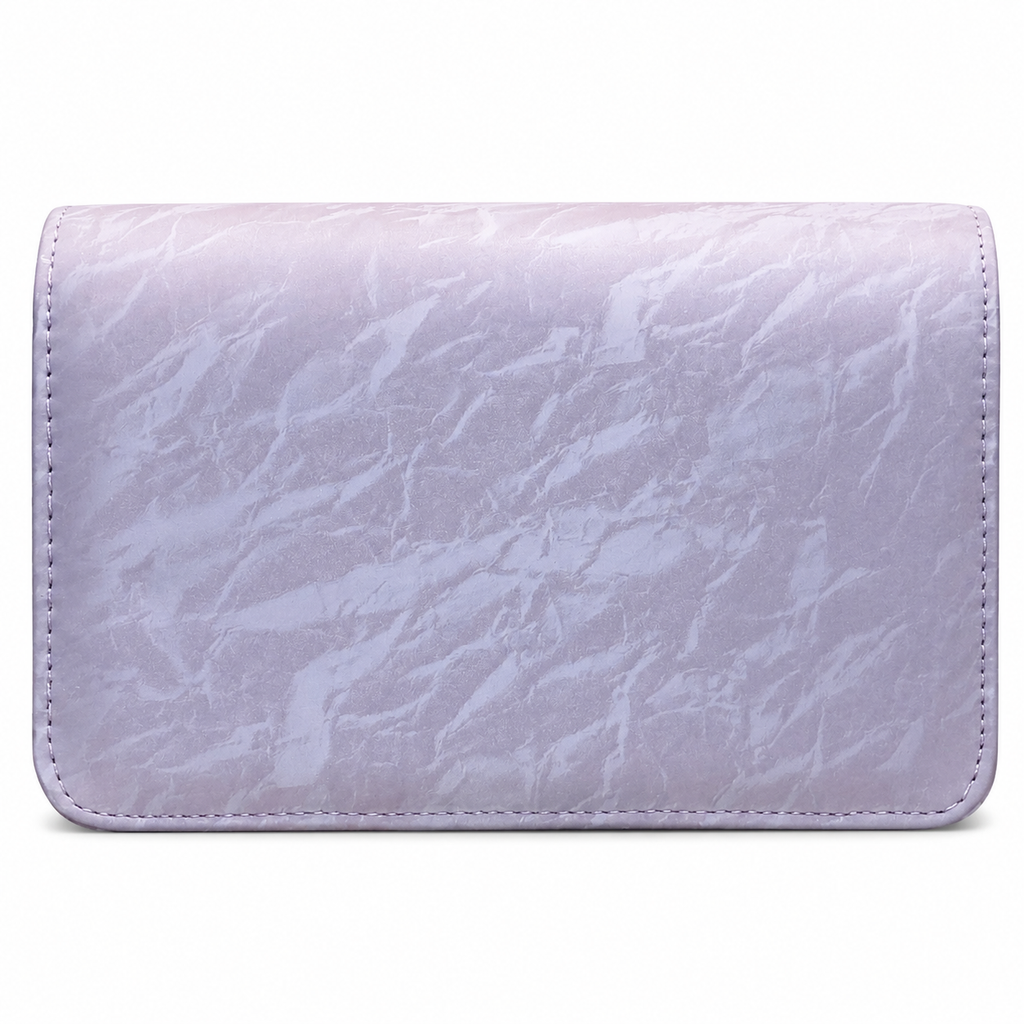 Marbled Flap Clutch Bag