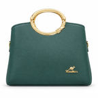 Ring-Handle Handbag