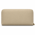 Geometric Pattern Zipper Wallet