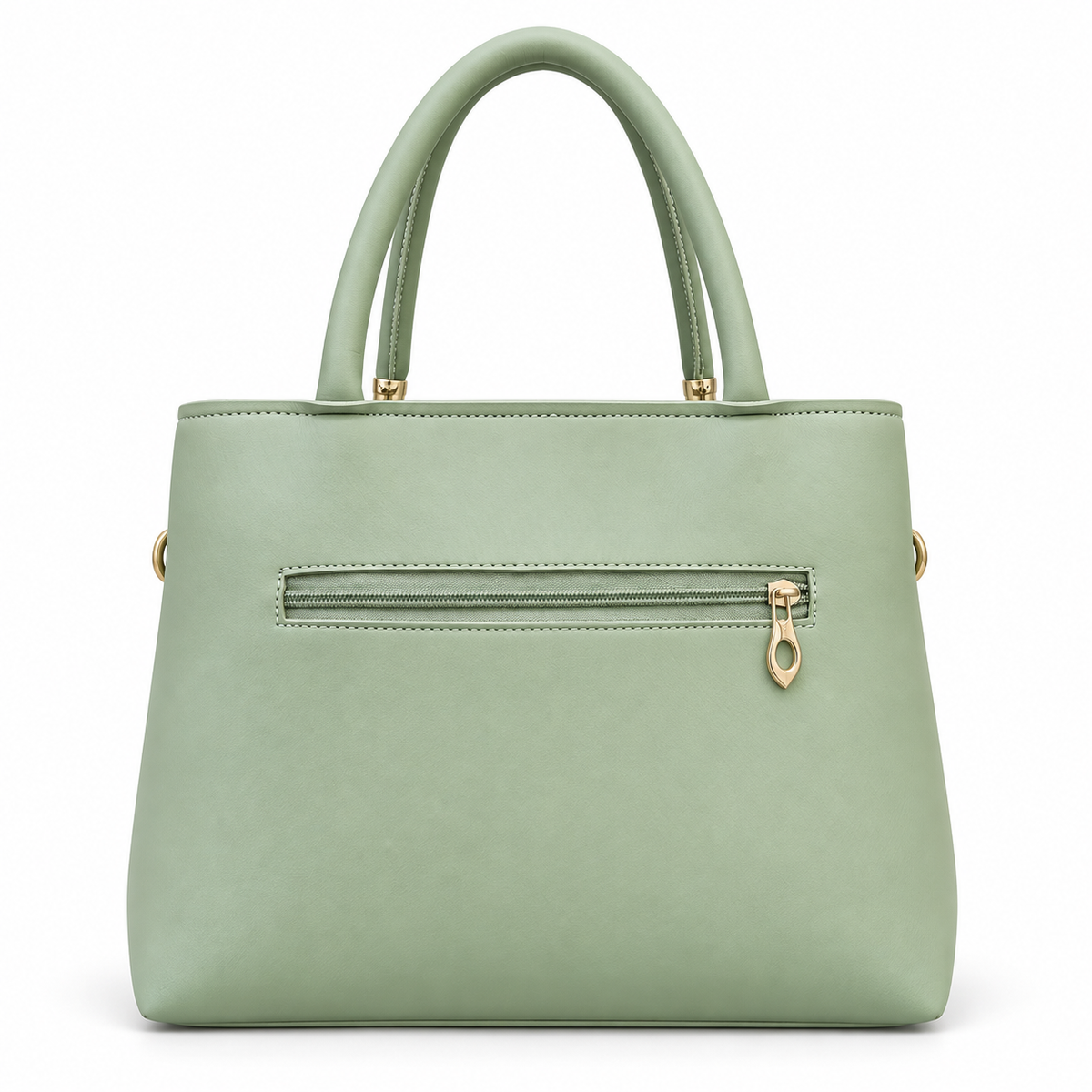 Patterned Top-Handle Handbag