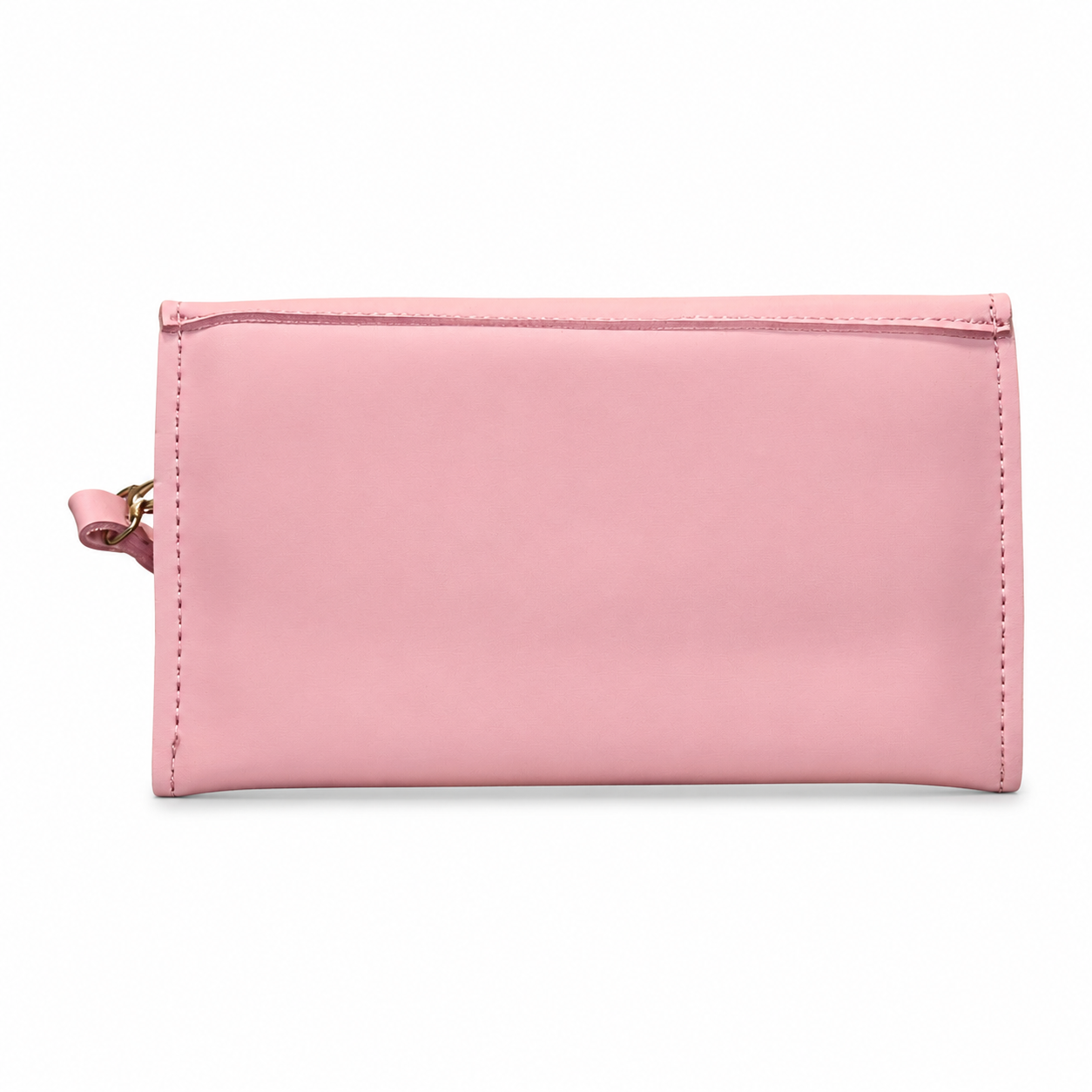Scalloped Flap Wristlet Clutch