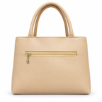 Patterned Top-Handle Handbag