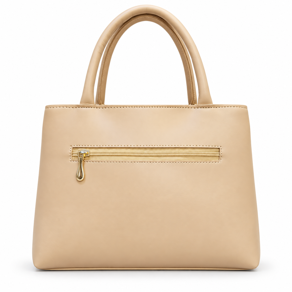 Patterned Top-Handle Handbag