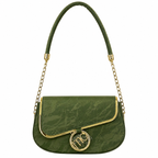 Light Marbled Chain-Shoulder Bag