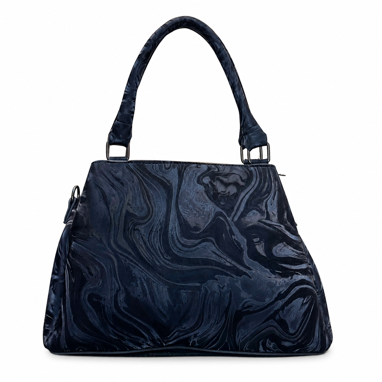 Marbled Structured Handbag